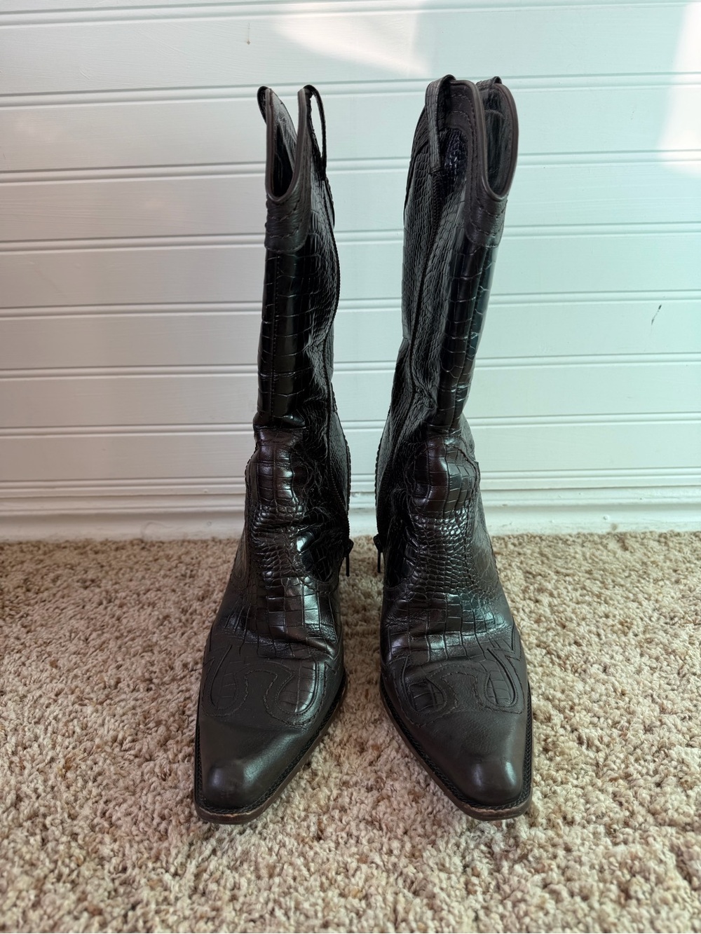 Women’s Stuart Weitzman leather Western Boots
